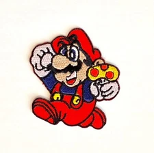 Embroidered Patch - Super Mario - NEW - Iron-on/Sew-on