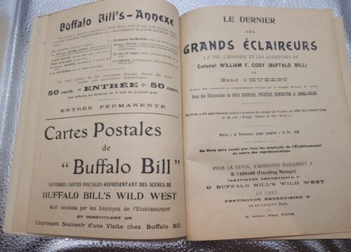 PROGRAMA Y FOTOGRAFÍA BUFFALO BILL'S WILD WEST - FRANCÉS 1905 - Imagen 4 de 14