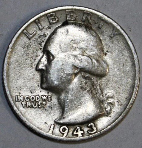 1943-S Washington Quarter - Very Fine/Extra Fine - #1902EA