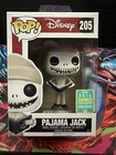 Funko Pop! Disney Pajama Jack #205 2016 Exclusive Nightmare Before Christmas ✨