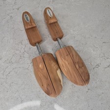 Allen Edmonds Spring-Loaded Cedar Wood Adjustable Shoe Tree Stretcher Size Large