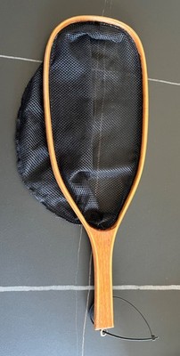 Attractive Wooden Trout Landing Fly Fishing Net, Very Nice Condition 21" x 7" | eBay Attractive Wooden Trout Landing Fly Fishing Net, Very Nice Condition 21" x 7" | eBay