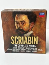 SCRIABIN: THE COMPLETE WORKS - 18 CD Decca Bo...