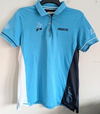 Musto Zara Phillips Women's Land Rover Artemis Polo Shirt Size 18 Excellent cond