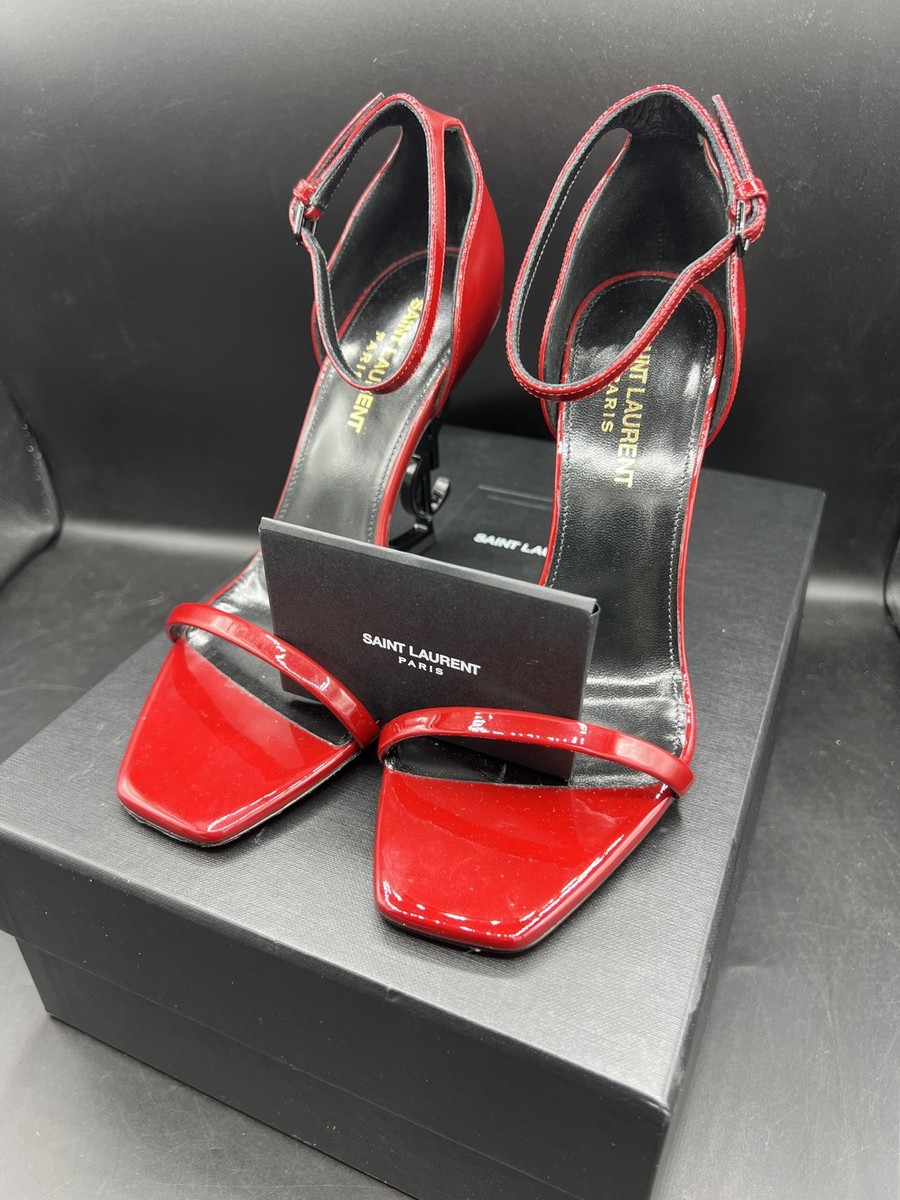 Saint Laurent Red Opyum Heels YSL EUR 37 / US Women's Size 7 | eBay