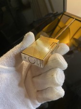 S. T. Dupont Feuerzeug Lighter Linie 1 Groß Gold ( Überholt )