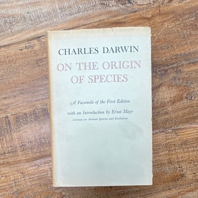 Harvard University Press On the Origin of Species Darwin Hardcover Facsimile 19 