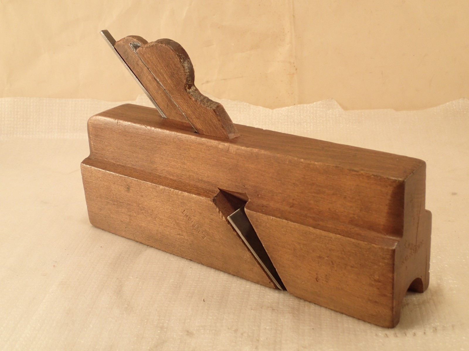 Antique OWASCO TOOL CO. (AUBURN) No. 318 Two-Iron 1.25" Nosing Molding Plane