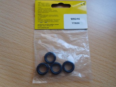Scalextric - Caterham 7 Reifen. Nicht für Lotus 7 Modelle. Neu