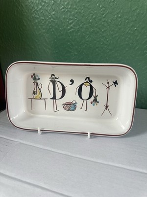Denby Hors D oeuvres Alphabet Schale