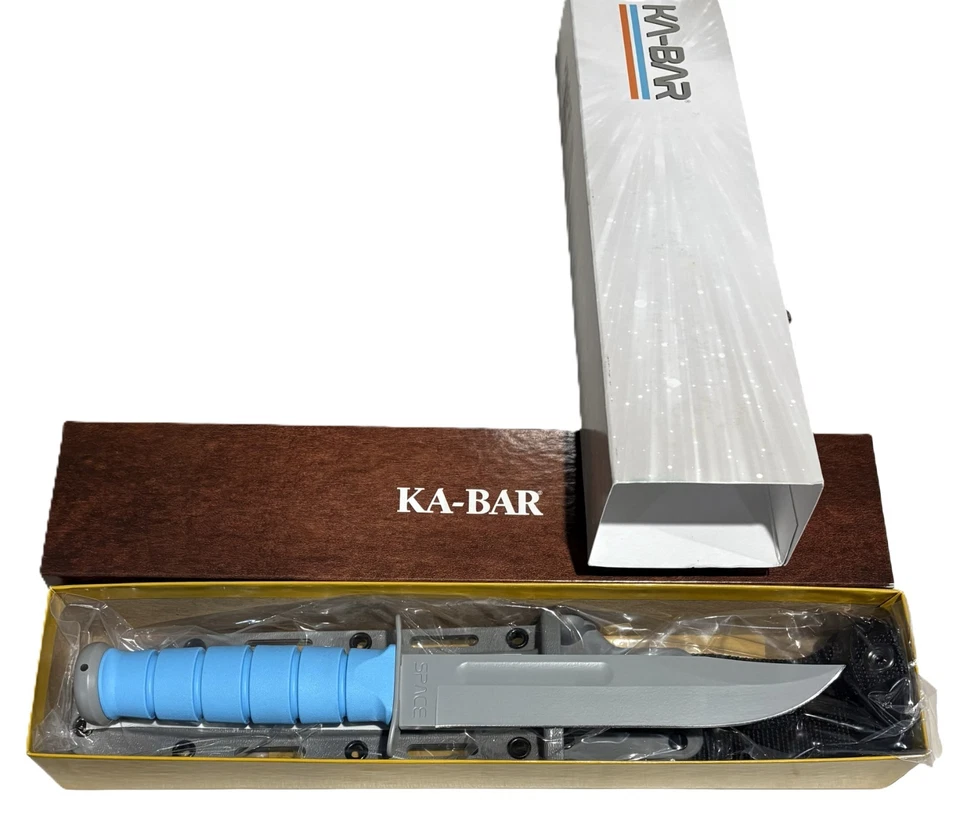Cuchillo utilitario de lucha KA-BAR 1313-SF USSF "Space Force" funda de plástico 1313SF Foto 4 de 4