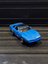 TYCO BLUE CORVETTE ZR-1 SLOT CAR VINTAGE