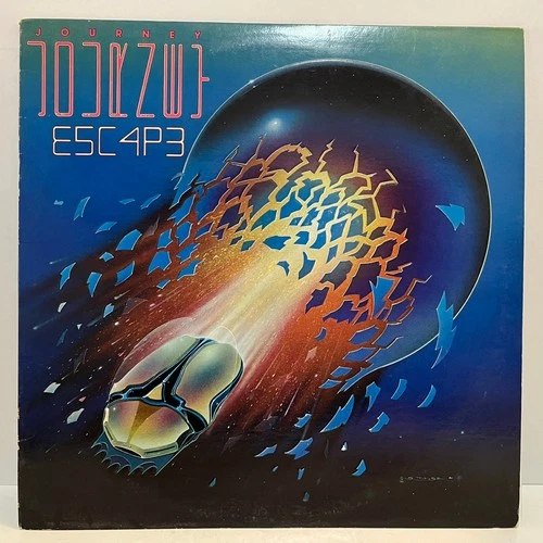 JOURNEY - Escape (Masterdisk 1981) - 12" Vinyl Record LP - VG+