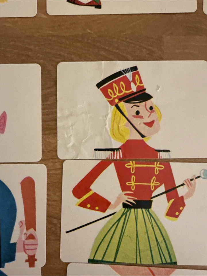 Mixies Card Game EDU-Cards Vintage 1959 36 Cards Total w/ Instructions - Image 3 of 4