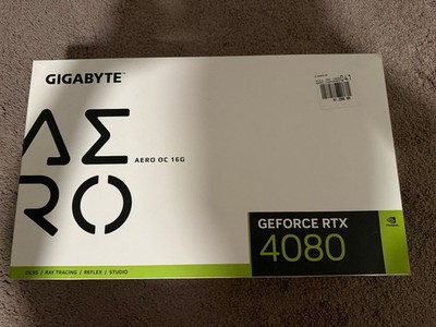 GIGABYTE GeForce RTX 4080 AERO OC 16GB GDDR6X Graphics Card