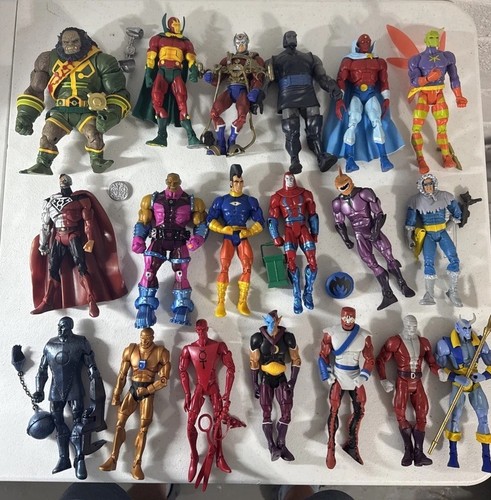 DC Universe Classics DCUC Lot Metal Men Villains Darkseid Kalibak Miracle Omac