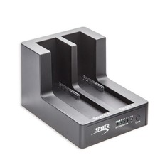 Open Box USB 3.0 Dual Slot 3.5" 2.5" SATA III HD Docking Station w/ Du Support