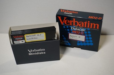 9x Verbatim DataLife MD2-D DS-DD 5,25'' Floppies Disketten Floppy - 2x verfügbar