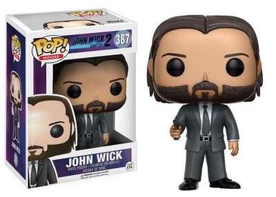 John Wick Funko Pop! Movies #387 Chapter 2 Vinyl Sammlerfigur mit Schutzhülle