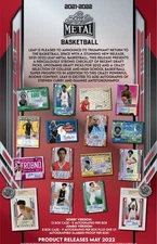 2021-22 Leaf Metal Basketball Hobby Jumbo Box