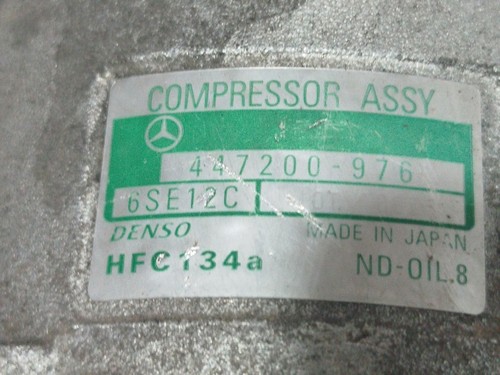 447200976 klimakompressor MERCEDES-BENZ CLASE A W168 140 168.031 1997 469237