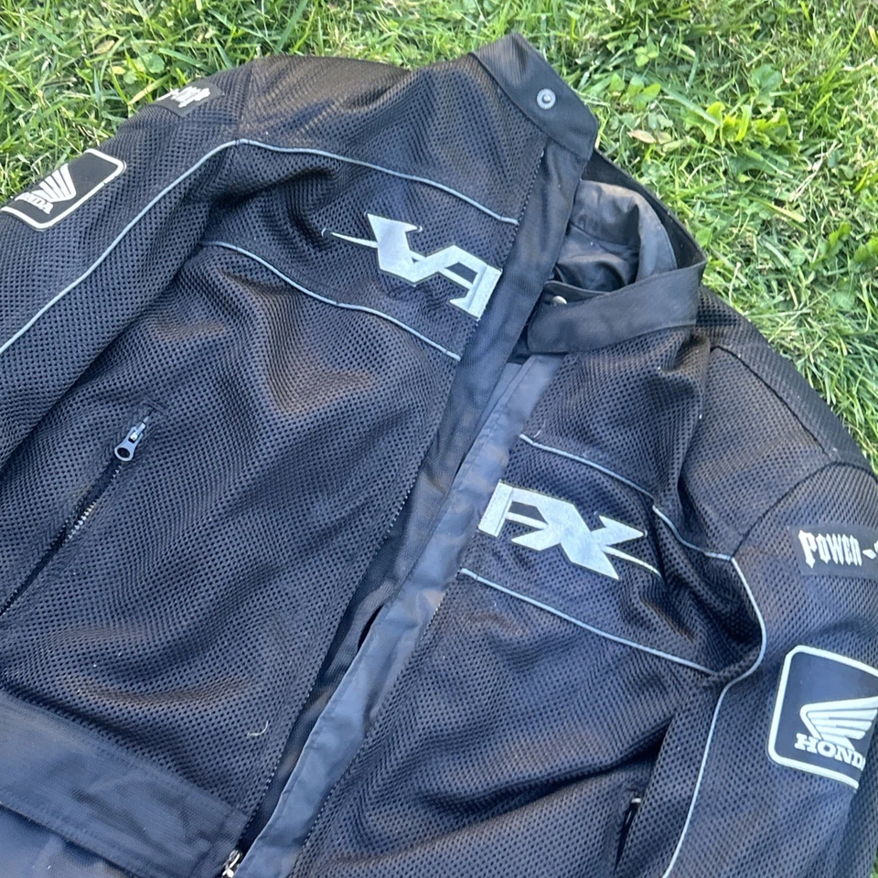 Conjunto de camiseta y pantalones de carreras Honda FOX rojo/negro equipo de motocross talla grande Foto 3 de 4