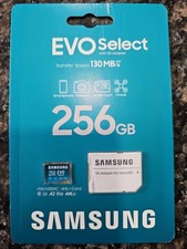 Samsung EVO Select 256GB Micro SD