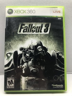 Fallout 3 (Microsoft Xbox 360, 2008) Clean Tested Working - Free Ship