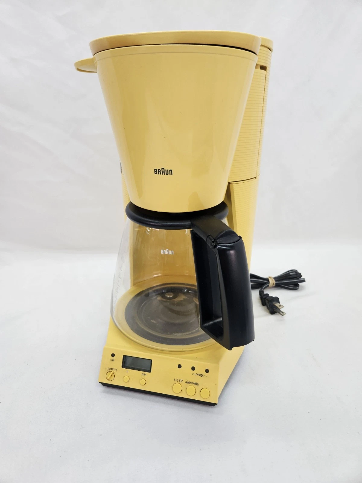 Vintage Braun Coffee Maker Rare Yellow - Made In Germany Programmable Works
Opens in a new window or