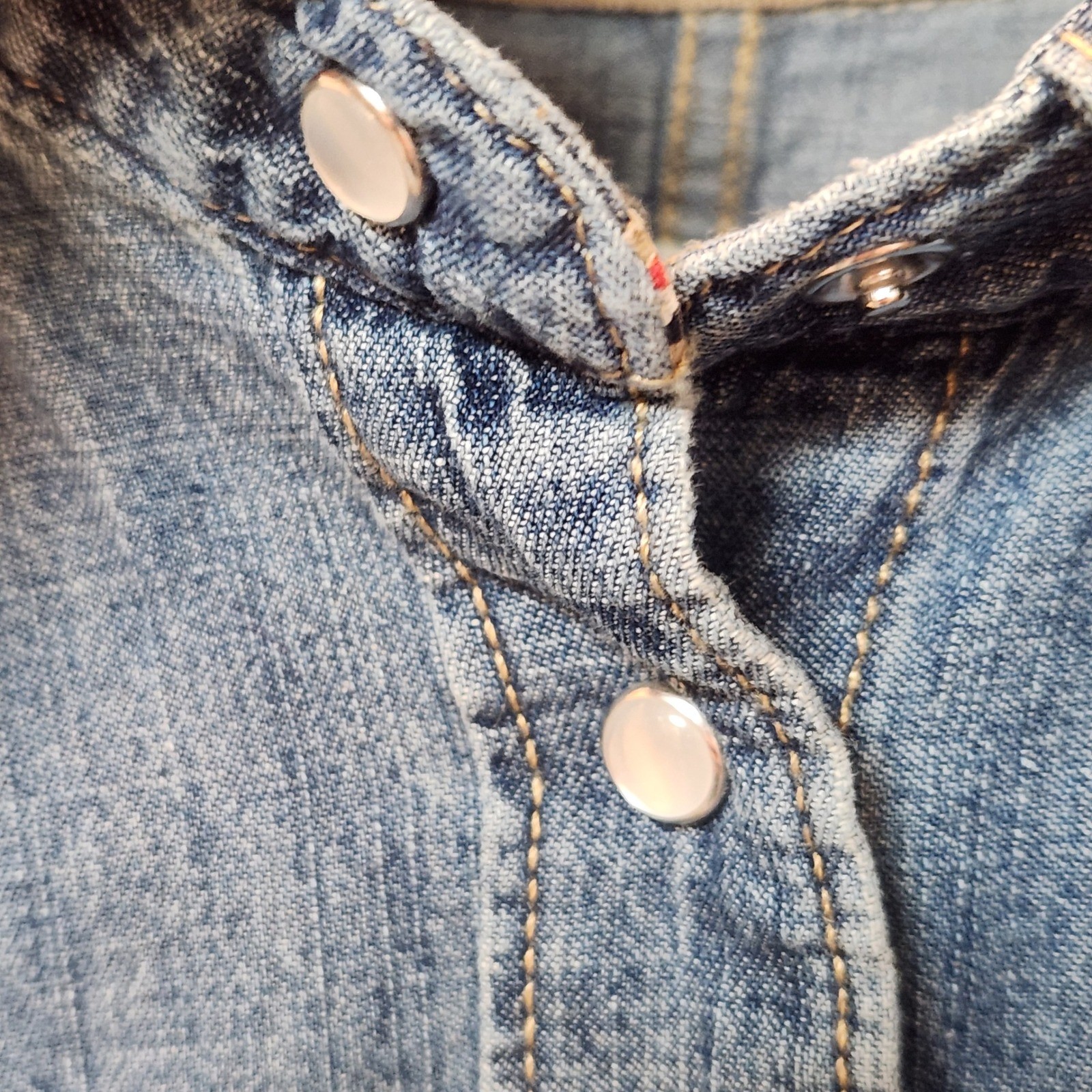 Thread Supply Womens Small Western Snap Shirt Lon… - image 4