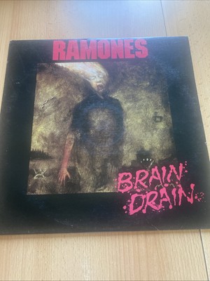 Ramones - Brain Drain - Vinyl 105218 1 - Made In Australia 