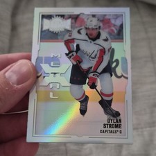 Upper Deck 2022-23 Skybox Metal Universe Dylan Strome Capitals Metal-X #MX-35