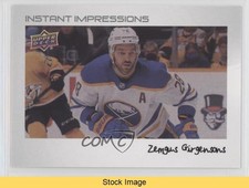 2022 Upper Deck Series 2 Instant Impressions Zemgus Girgensons #PZ-41 READ 1c0h