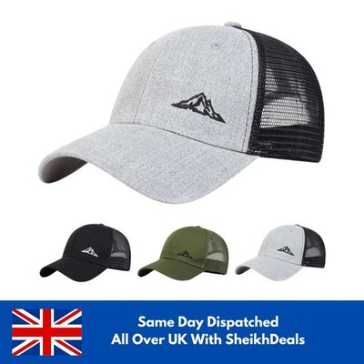 Unisex Mountain Range Stickerei Baseball Cap Laufen Radfahren Mountain Hiken
