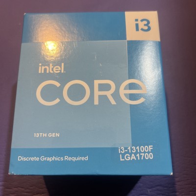 Intel Core i3-13100F 4-Core Desktop Processor