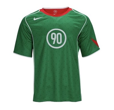 Men's Nike Total 90 Jersey Retro 90s Mexico Team Soccer Jersey