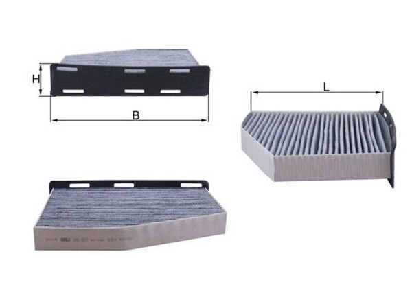 Knecht Innenraumfilter Lak 181/1 Aktivkohlefilter FüR Vw 1K1 Golf A3 Audi Sharan-image