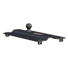 Curt 5th Wheel Rail Gooseneck Hitch Trailer With 2-516 Bent Plate Ball 16055