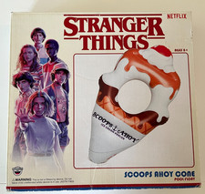 Stranger Things Netflix Scoops Ahoy Cone Pool Float New