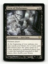 Curse of Misfortunes Dark Ascension #56 Magic the Gathering