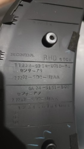 1998 - 2002 Honda Accord Instrument Cluster Bezel OEM 77200S84A001 - Picture 3 of 3