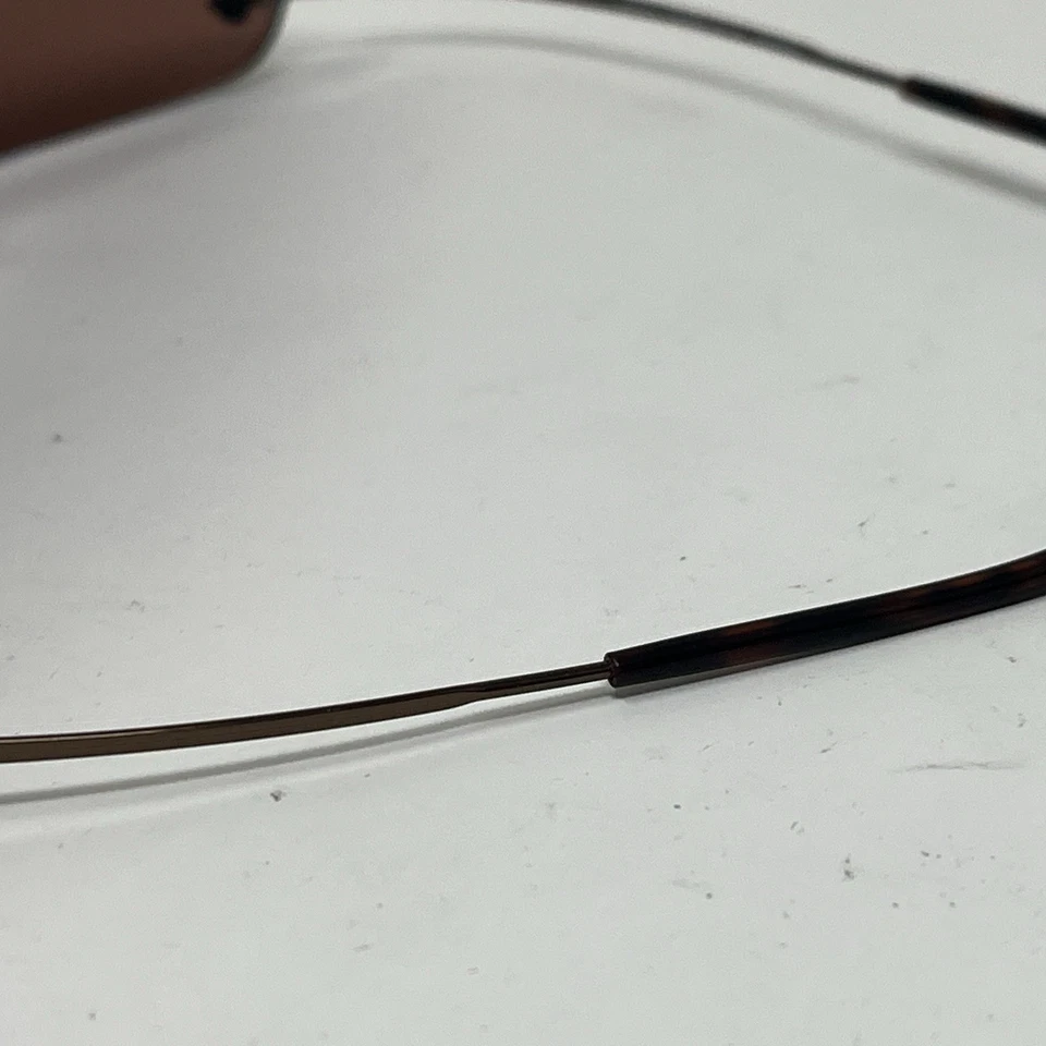 Marco de titanio marrón Maui Jim WALLEA MJ-903-23 54-18-135 LJ87 Foto 4 de 4