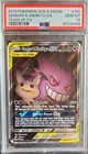 2019 Pokémon S/M TU #165 GENGAR & MIMIKYU GX TEAM UP Alternate Full Art [PSA 10]