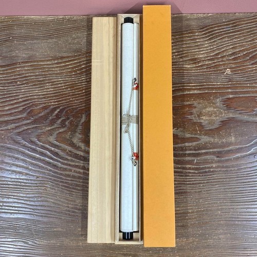 Japanese Hanging Scroll Thousand-Armed Kannon Mandala Hand-Painted on Paper - Picture 7 of 7