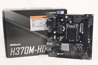 ASRock H370M-HDV Micro ATX Motherboard [LGA 1151]  [DDR4]