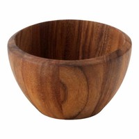 Continenta SchüSsel ServierschüSsel SalatschüSsel Schale Akazienholz Ø 15.5X9 Cm