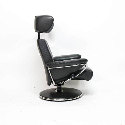 Ekornes Stressless Jazz (M) Avec Tabouret Fauteuil Relax Gris Cuir Paloma Design - Bild 3 von 9