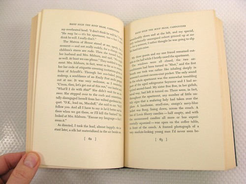 Raise High the Roof Beam Carpenters and Seymour J D Salinger 1963 HC Humor - Picture 10 of 11