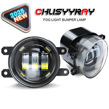 Pair Led Fog Lights Bumper Driving Lamps Bulb For Toyota Camry 2007-2014 6000k