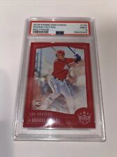 2018 Panini Diamond Kings SP Red Frame Shohei Ohtani #145 Rookie RC PSA 9 MINT